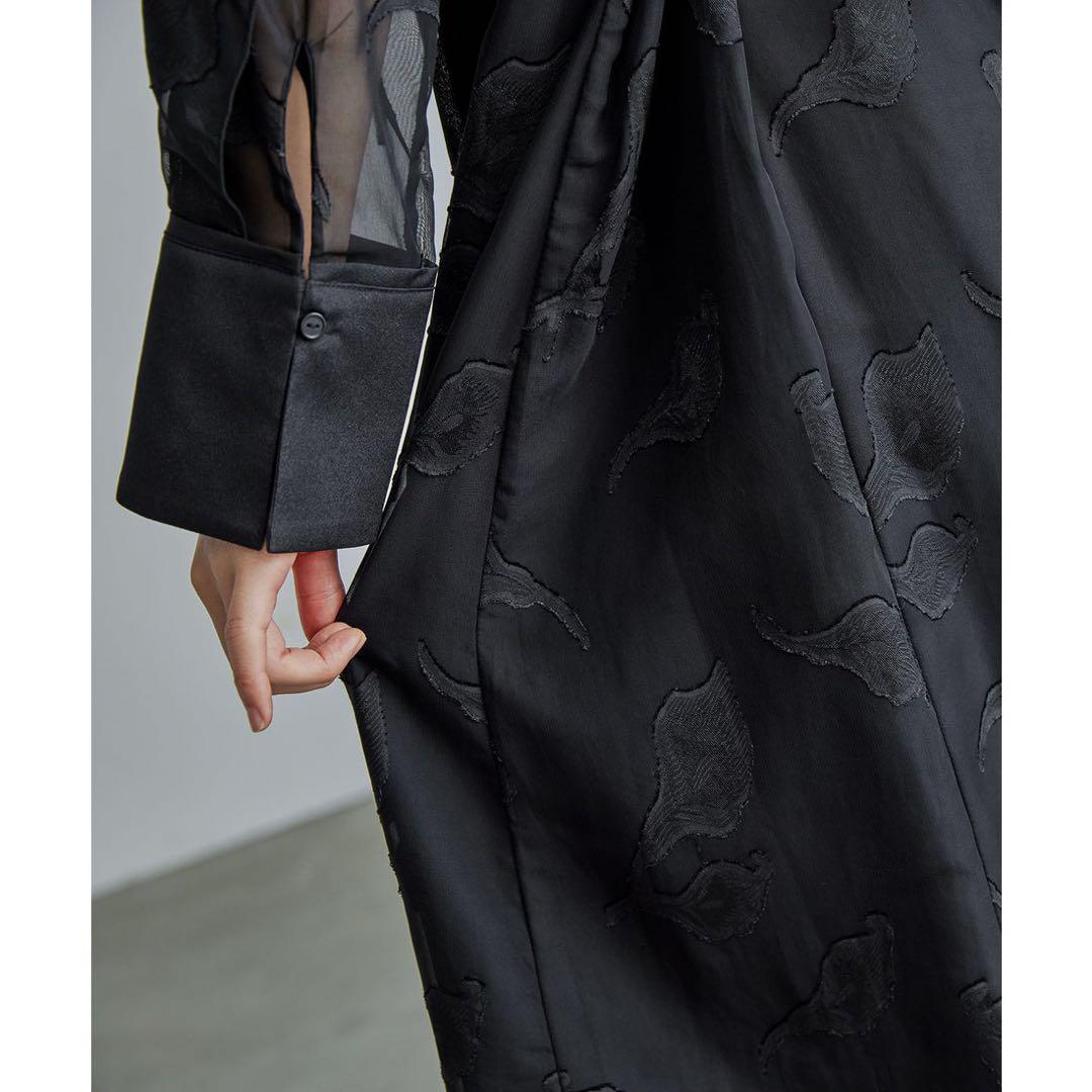 ニアナ【美品】オパールシャツワンピースパーティードレス M