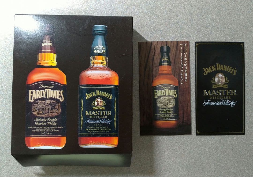 ジャックダニエル　マスターディスティラー　アーリータイムズ　ミニチュア