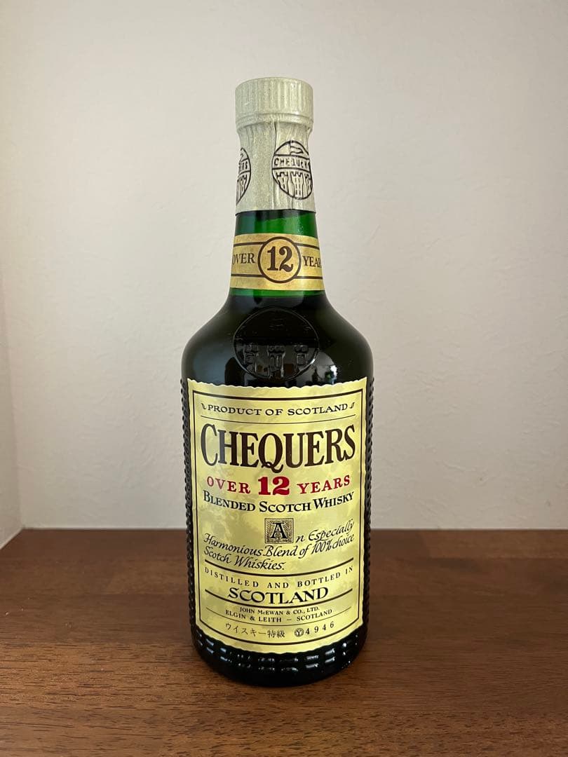 チェッカーズ CHEQUERS ウイスキー 750ml 【新品・未開栓】