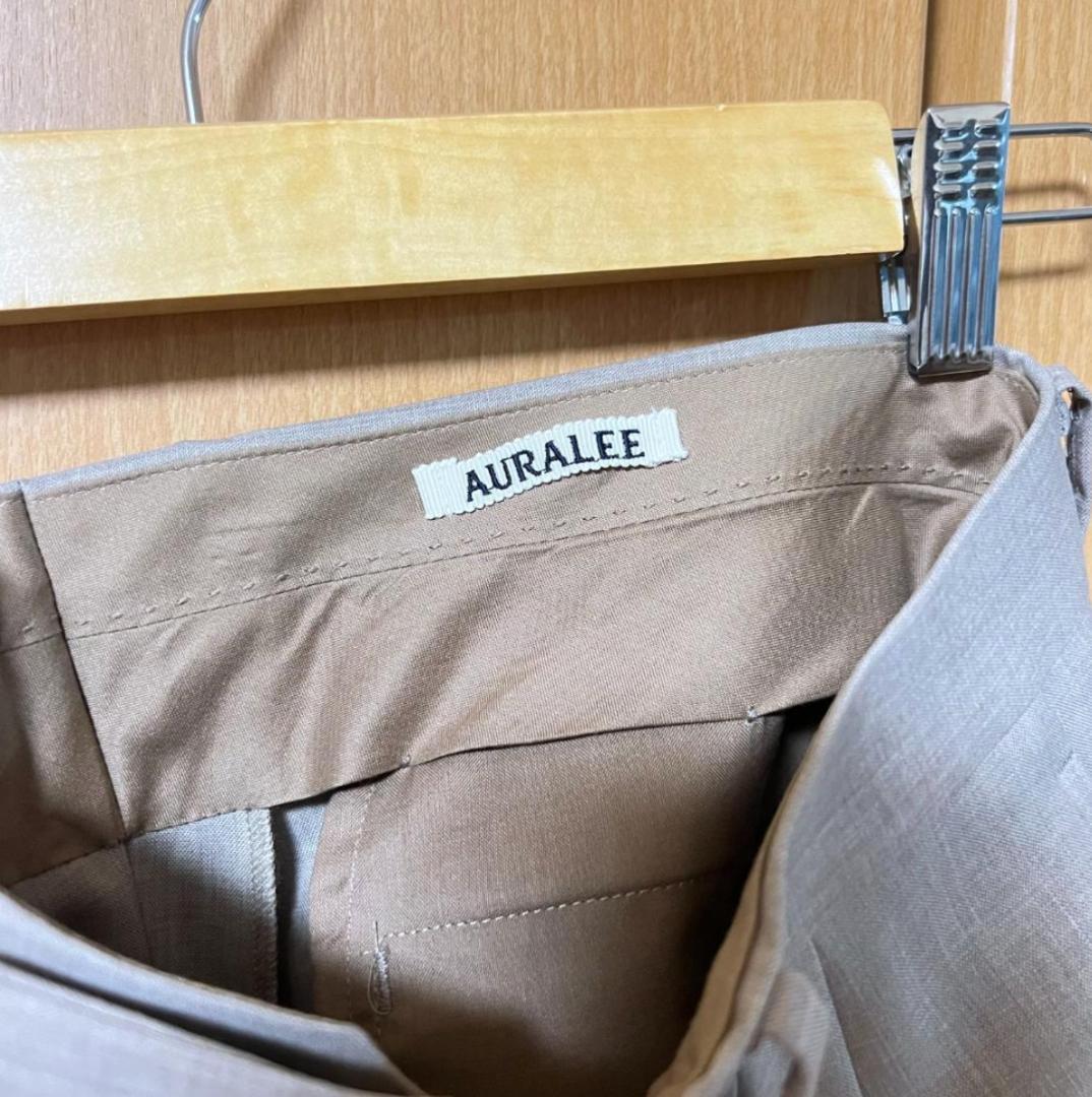 スーツ AURALEE WASHABLE WOOL TROPICAL SLACKS L