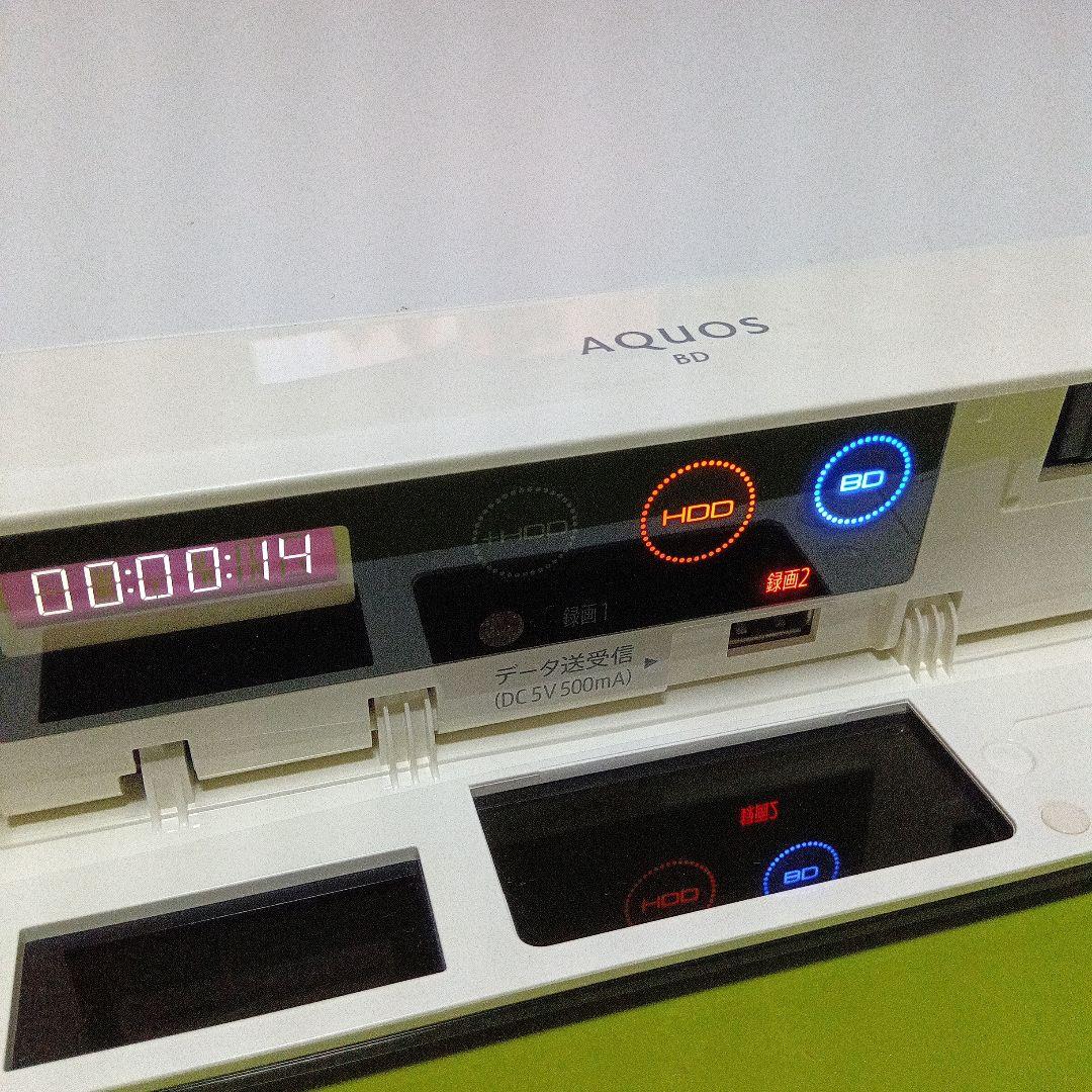 SHARP AQUOSブルーレイ BD-W560SW HDD1TB増量交換