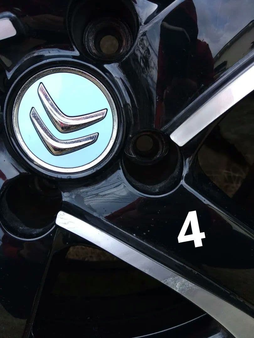 16インチ ホイールセット ブラック シルバー シトロエン DS3 純正