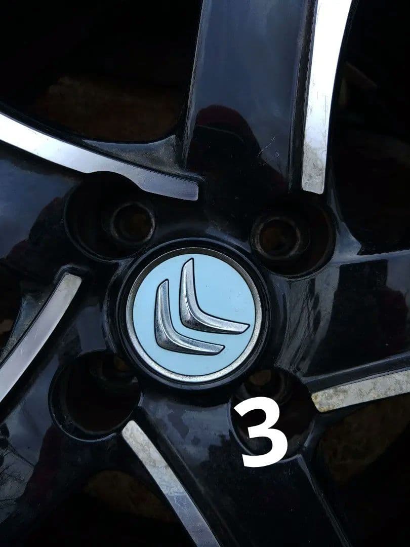 16インチ ホイールセット ブラック シルバー シトロエン DS3 純正