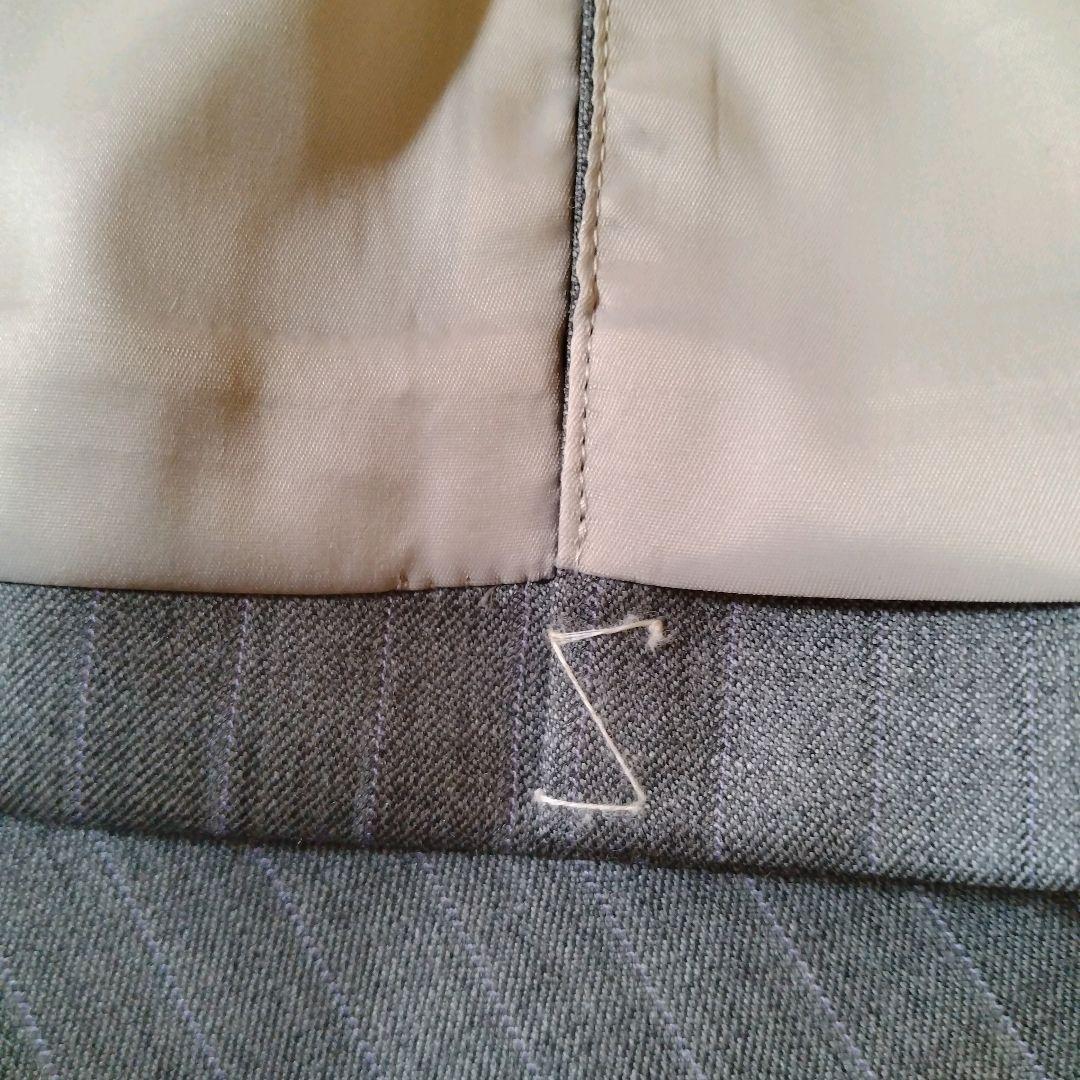 超美品　ほぼ未使用　23区　大きいサイズ　46　ストライプ　ジャケット　スカート