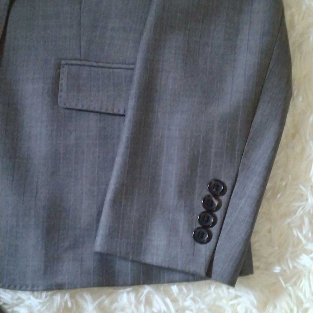 超美品　ほぼ未使用　23区　大きいサイズ　46　ストライプ　ジャケット　スカート