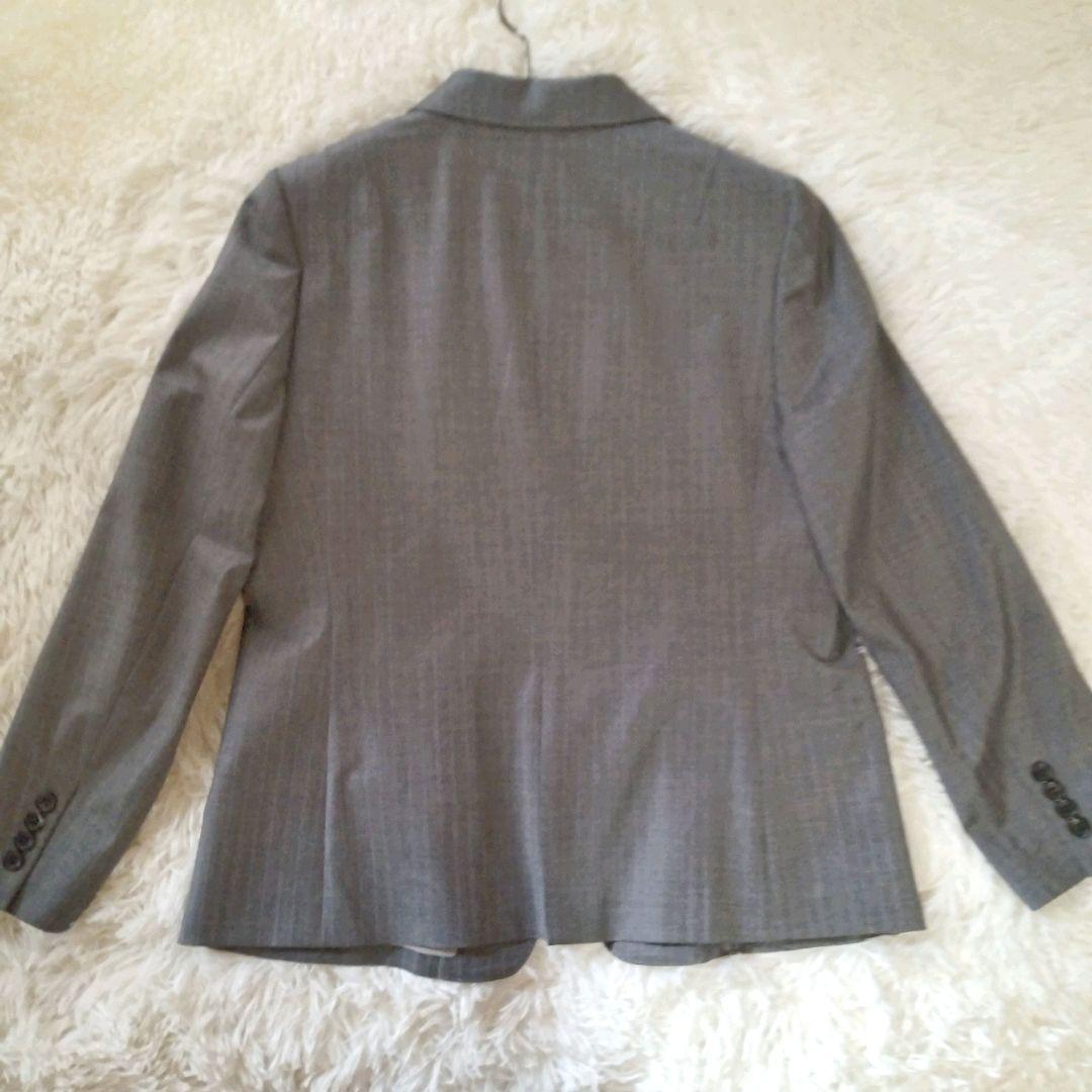 超美品　ほぼ未使用　23区　大きいサイズ　46　ストライプ　ジャケット　スカート