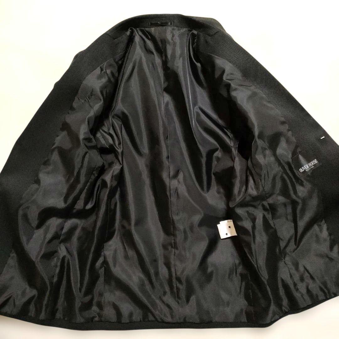 美品 オリバーハウス 男の子フォーマルスーツ 160 卒服 5点セット黒