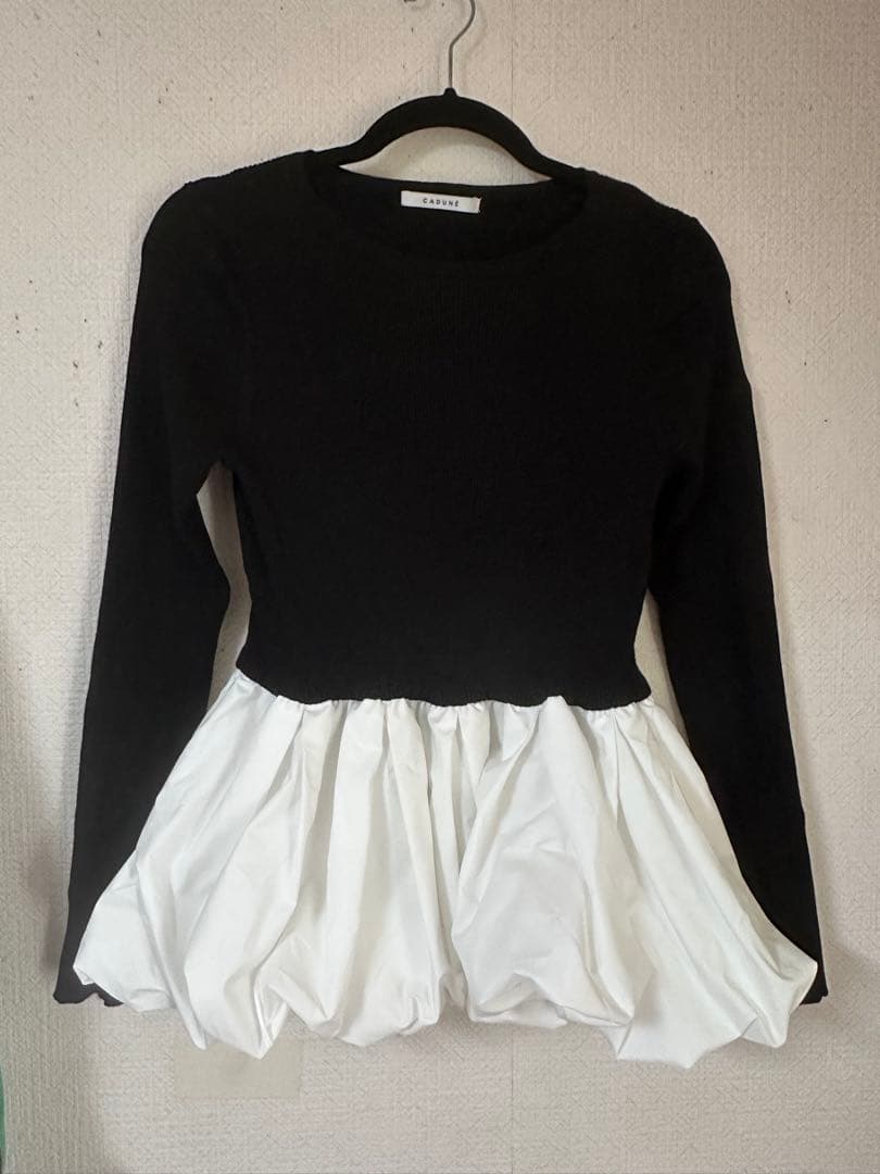 cadune バルーンボリュームニット 38