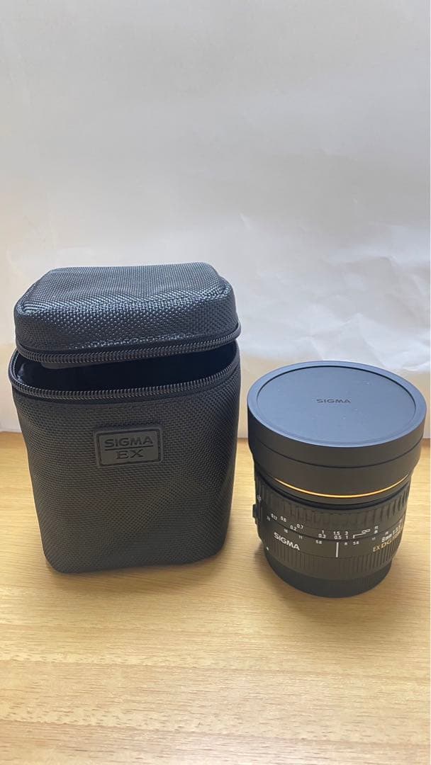 SIGMA 単焦点　魚眼レンズ　一眼レフ　レンズ