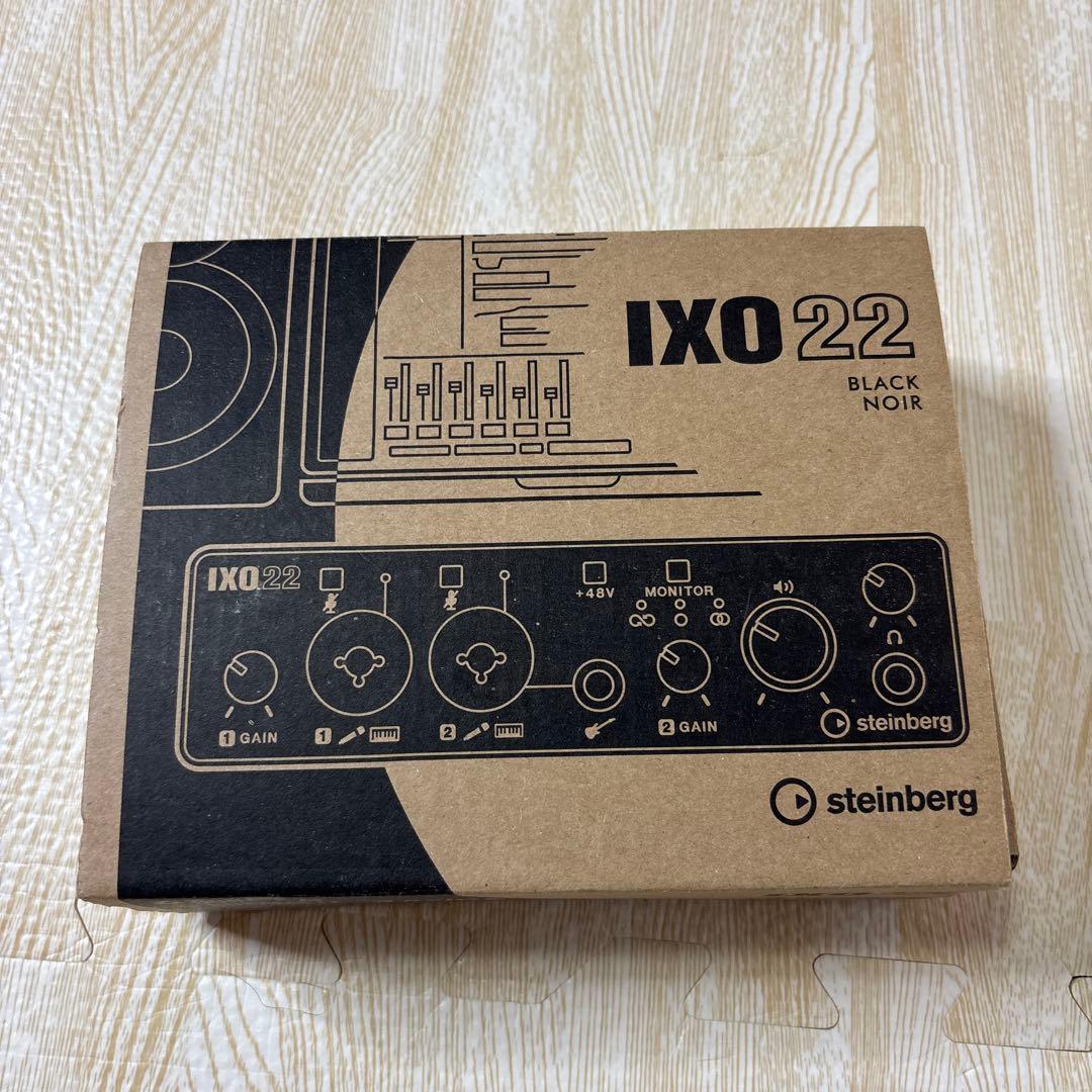 steinberg IXO22 オーディオインターフェース cubase