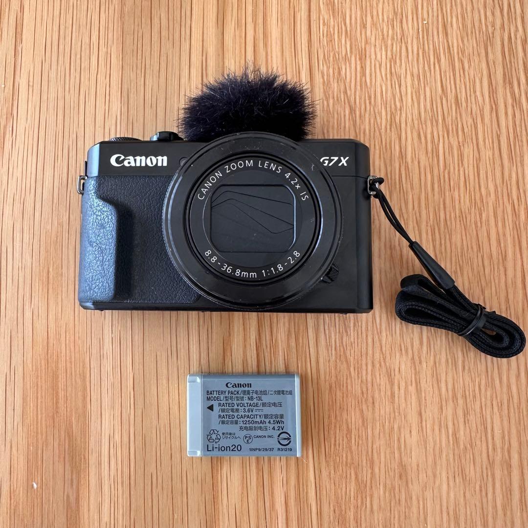 Canon PowerShot G7 X Mark II コンデジ カメラ