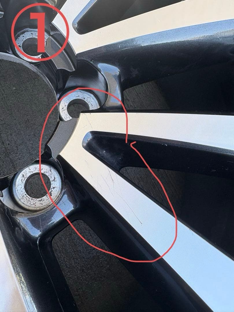 【ペニー】150後期プラド　純正ホイール　19インチ　5本セット