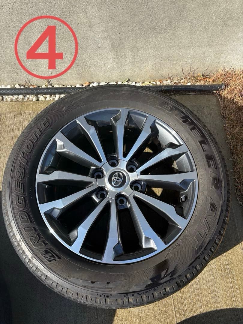 【ペニー】150後期プラド　純正ホイール　19インチ　5本セット