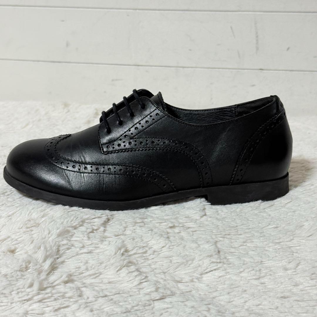 美品✨ ビルケンシュトック　ララミーロウ　レザー　ドレスシューズ　38 ブラック