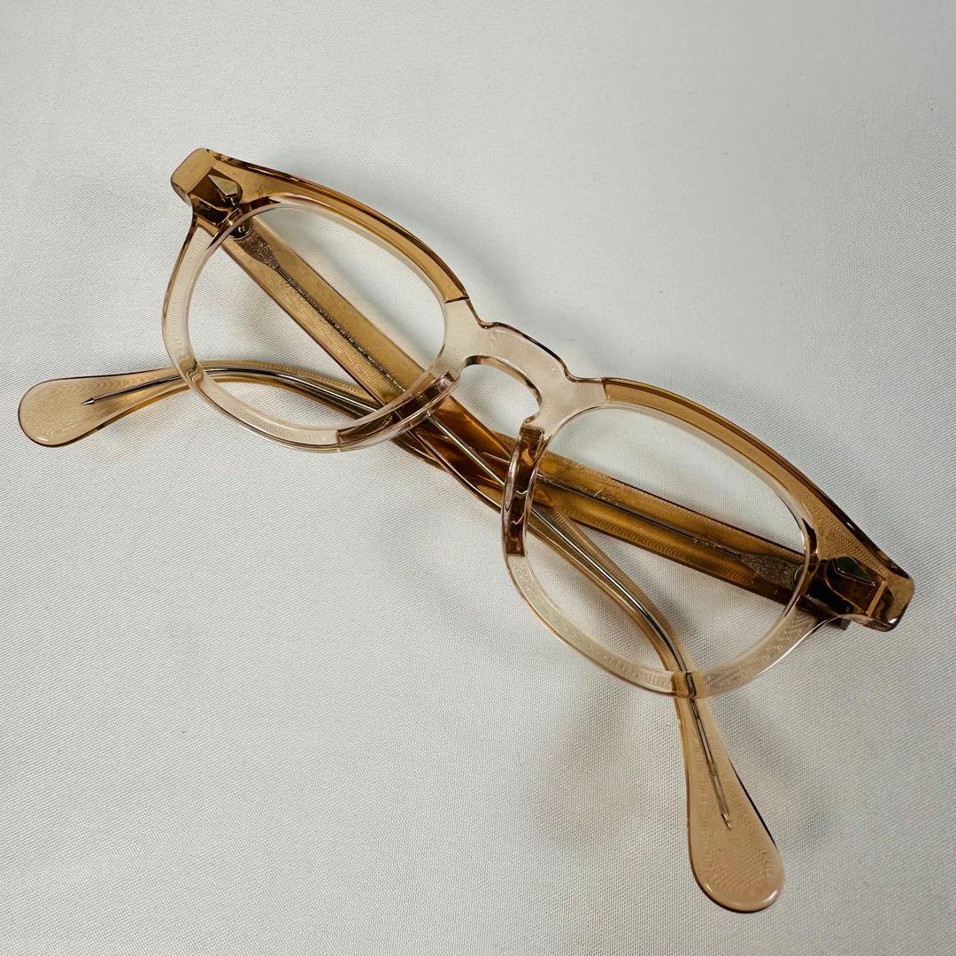 美品 JULIUS TART OPTICAL AR 44-22 シャンパン
