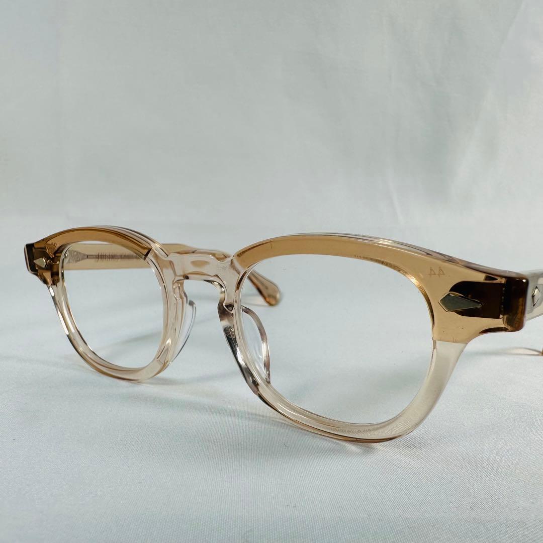 美品 JULIUS TART OPTICAL AR 44-22 シャンパン