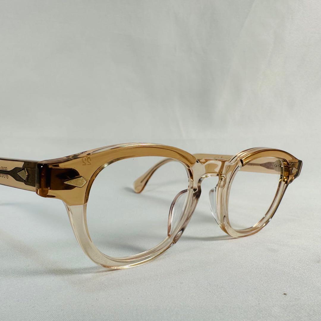 美品 JULIUS TART OPTICAL AR 44-22 シャンパン