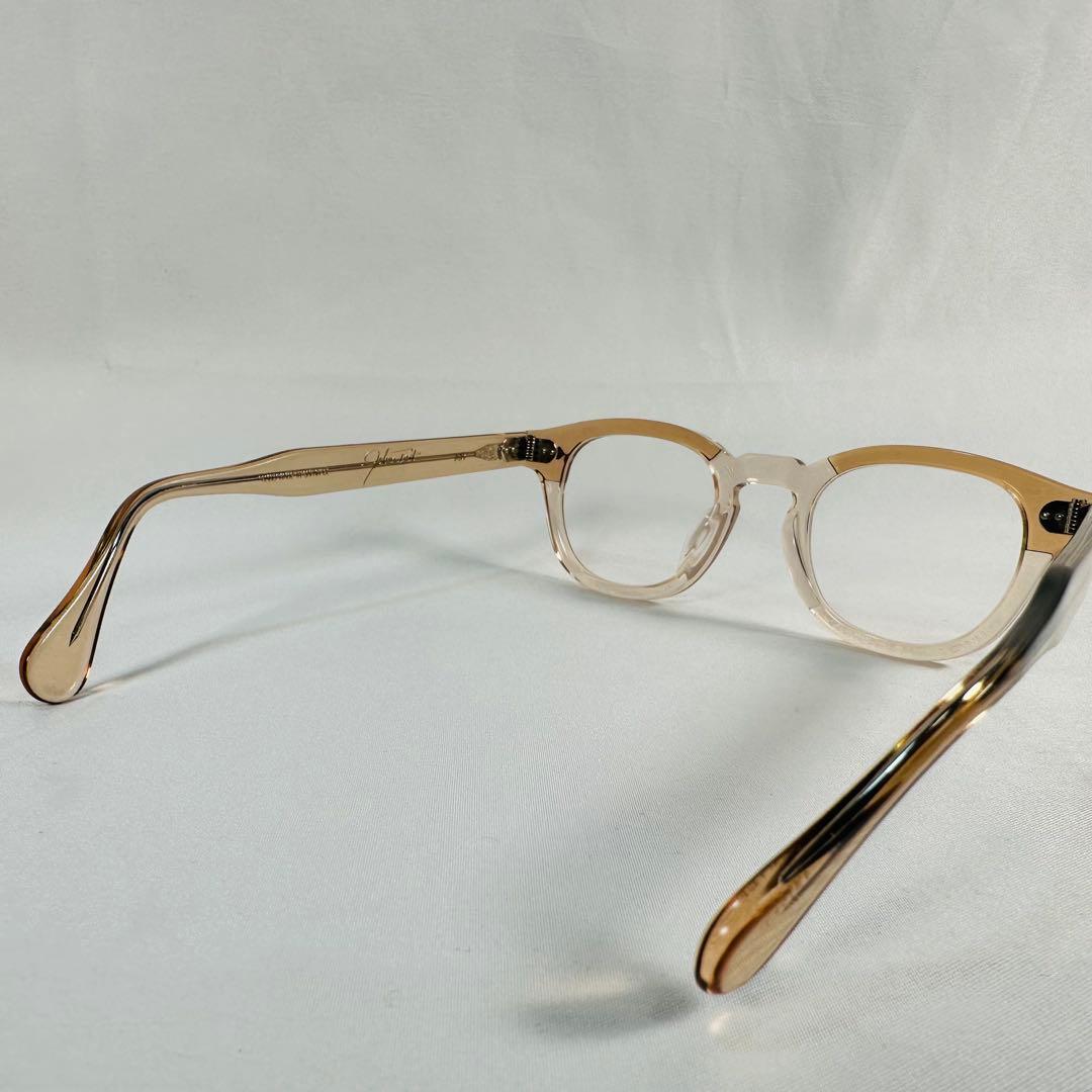 美品 JULIUS TART OPTICAL AR 44-22 シャンパン