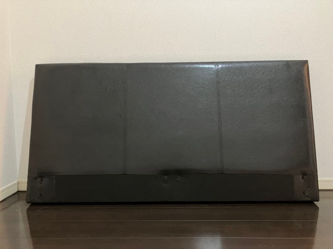 【美品】ブラック ダブルベッドフレーム