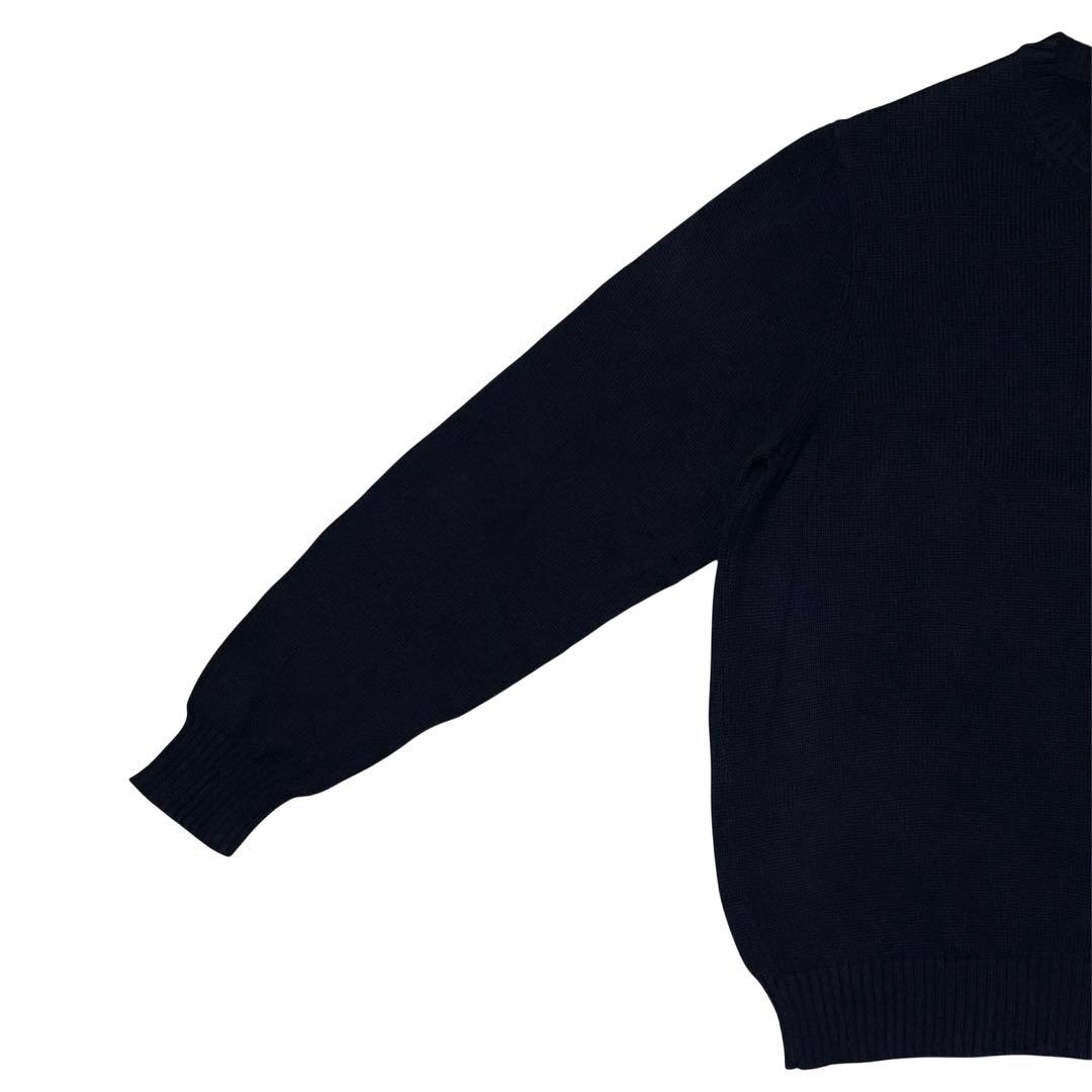 ST. JOHN'S BAY コットンニット ブラック 無地