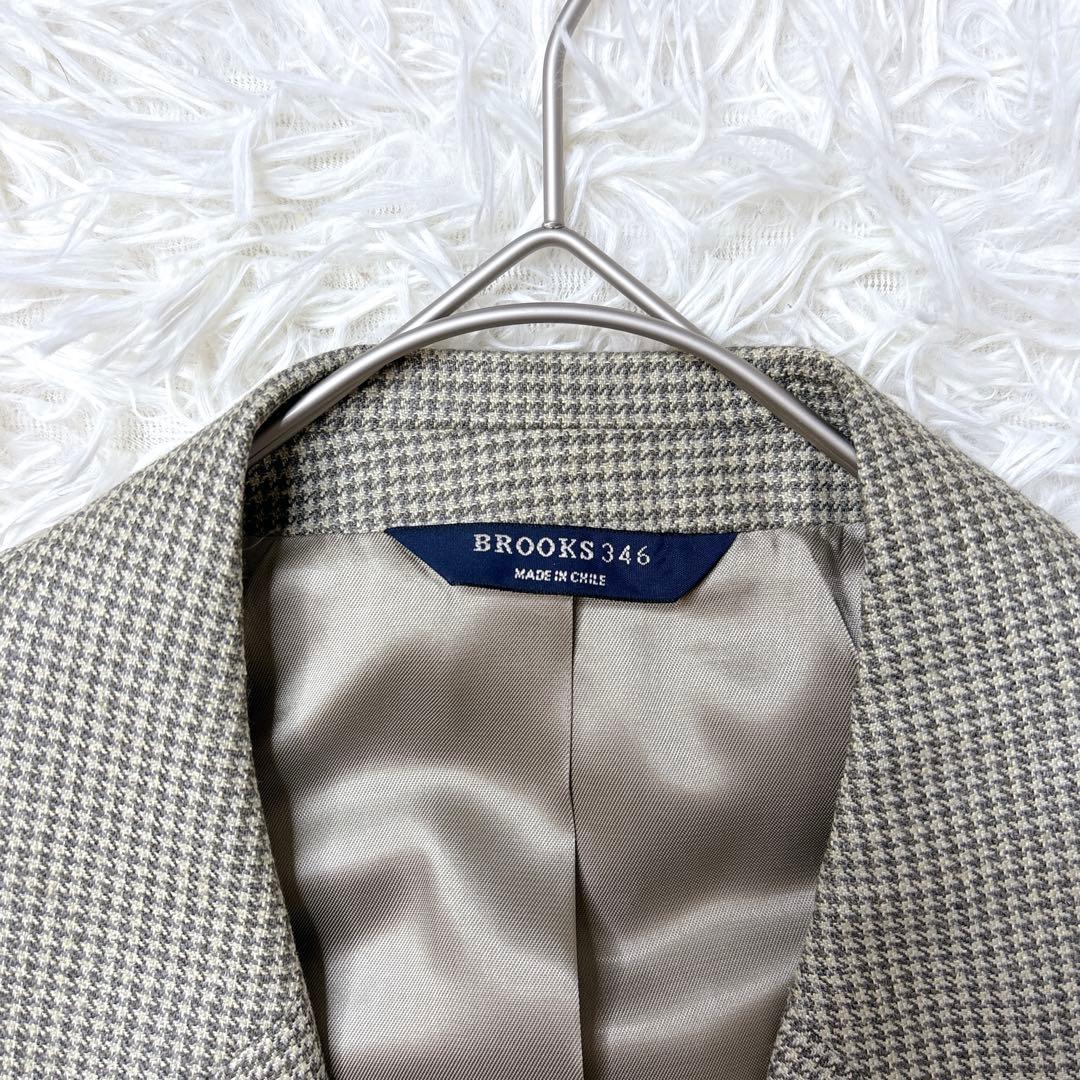 ブルックスブラザーズ346 千鳥格子 テーラードジャケット L相当