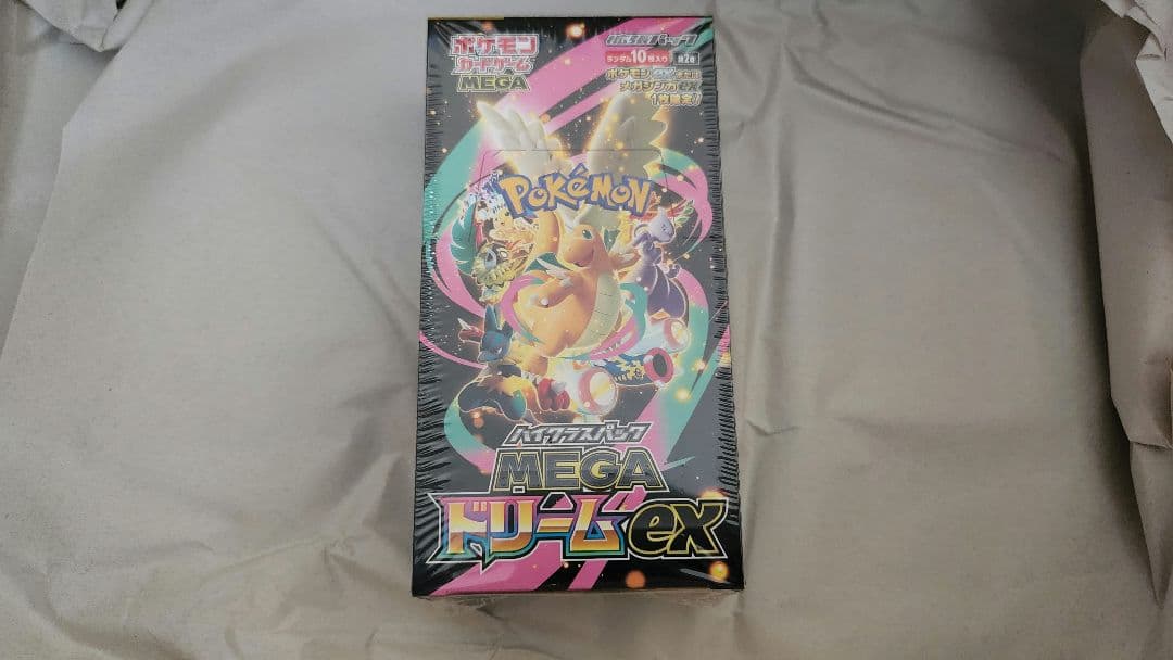 シュリンク付き　ポケモンカードゲーム MEGAドリームex 1BOX