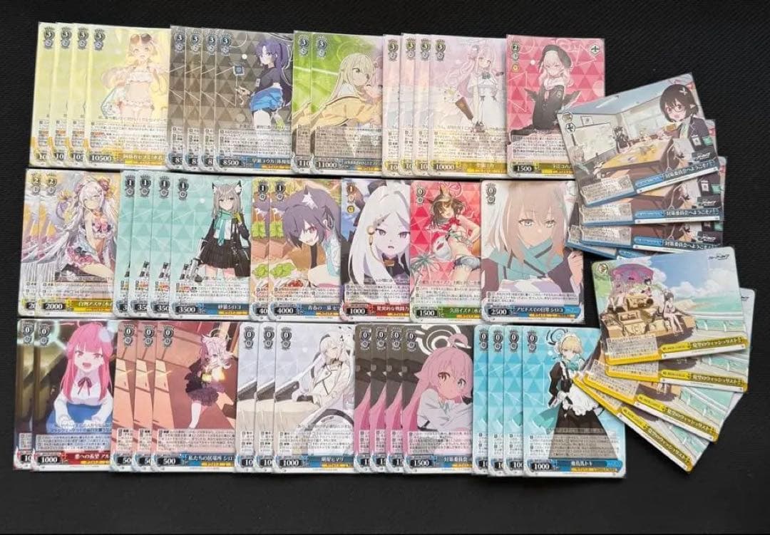 ヴァイスシュヴァルツ ブルアカ デッキ