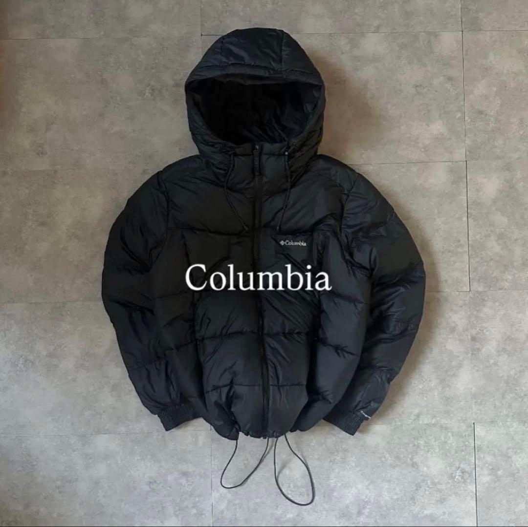 【即完サイズ‼️】極暖columbia ダウンジャケット　ブラック　M