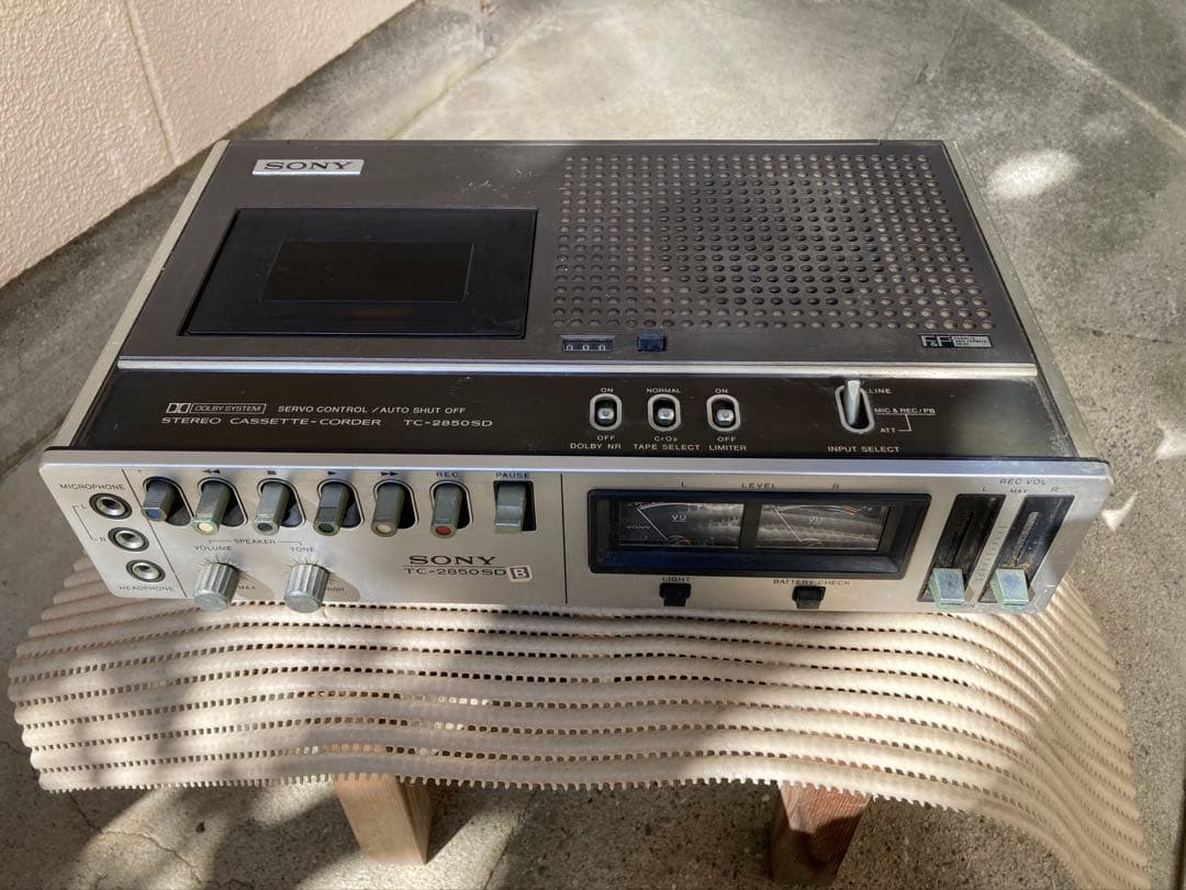 SONY カセットレコーダー TC-2850SD ジャンク品