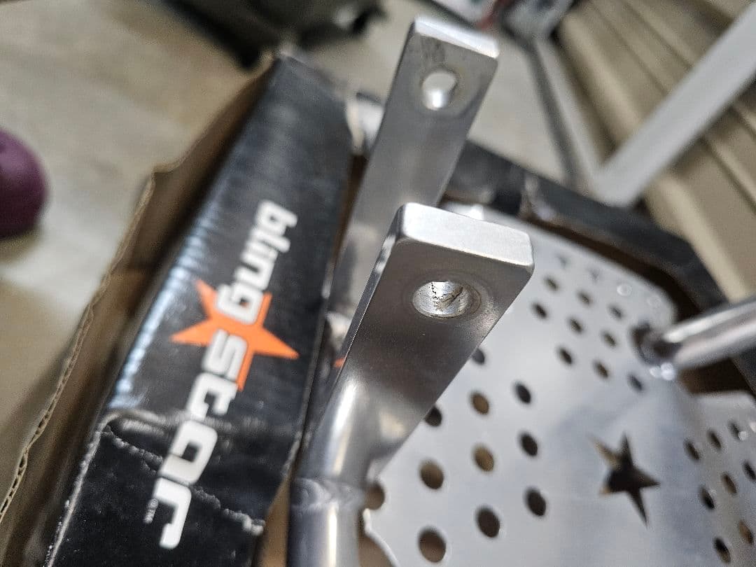 Blingstar ATVアイアン クロス バンパー yfz450 バギー