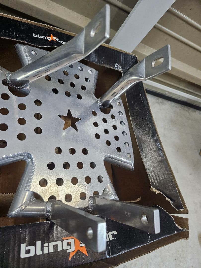 Blingstar ATVアイアン クロス バンパー yfz450 バギー