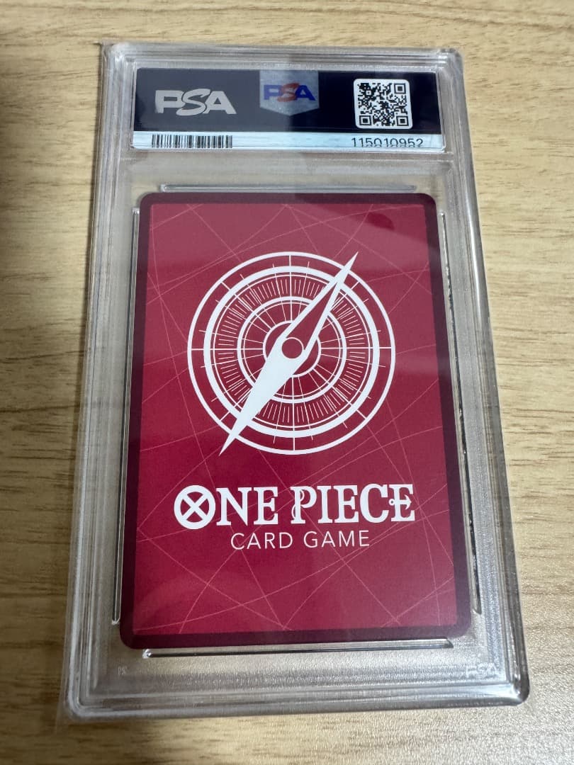 PSA10 連番 神速の拳 リーダーパラレル6種 ルフィ ナミ ワンピースカード