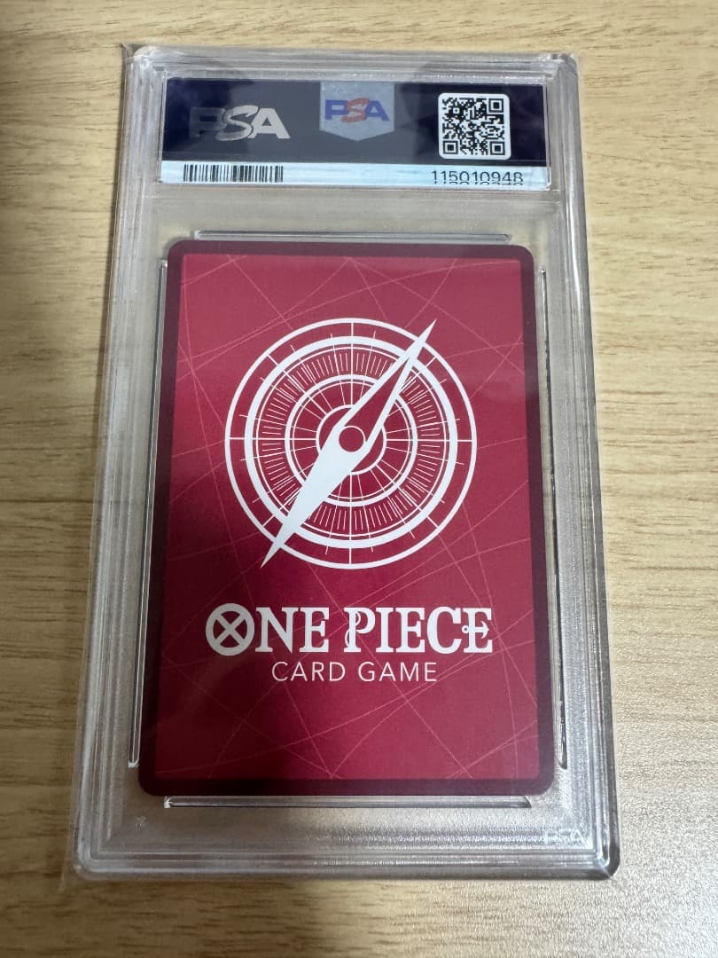 PSA10 連番 神速の拳 リーダーパラレル6種 ルフィ ナミ ワンピースカード