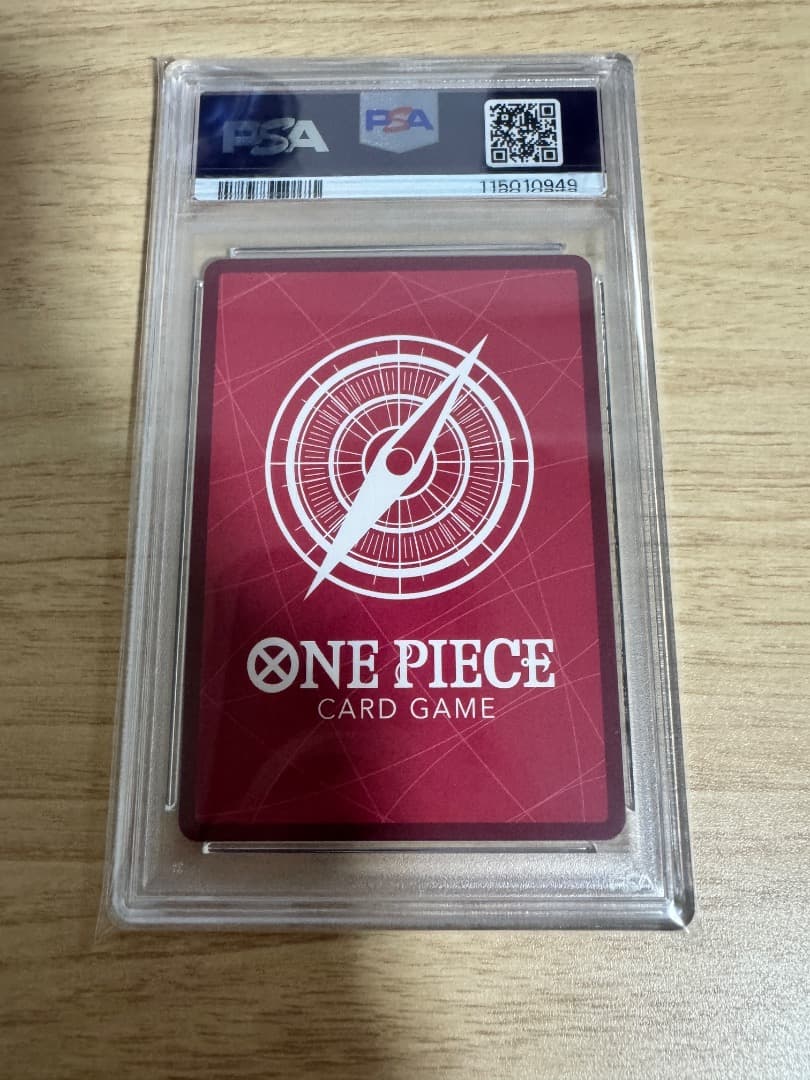 PSA10 連番 神速の拳 リーダーパラレル6種 ルフィ ナミ ワンピースカード