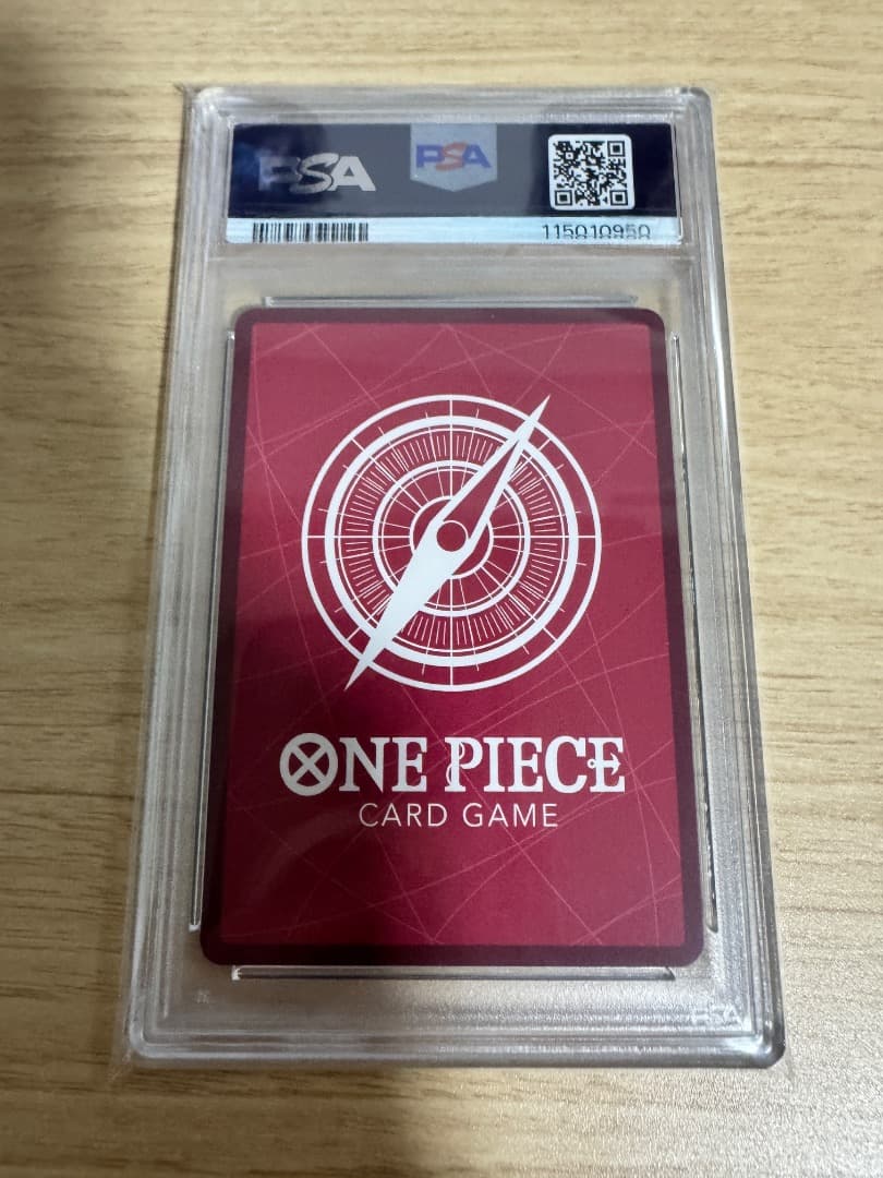 PSA10 連番 神速の拳 リーダーパラレル6種 ルフィ ナミ ワンピースカード