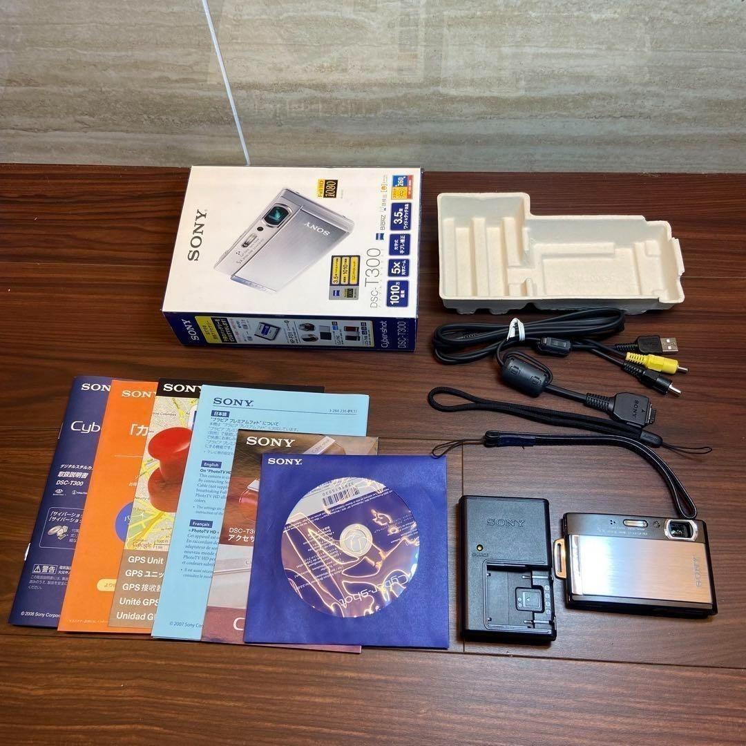 SONY Cyber-shot DSC-T300 デジカメ ほぼ新品 3799