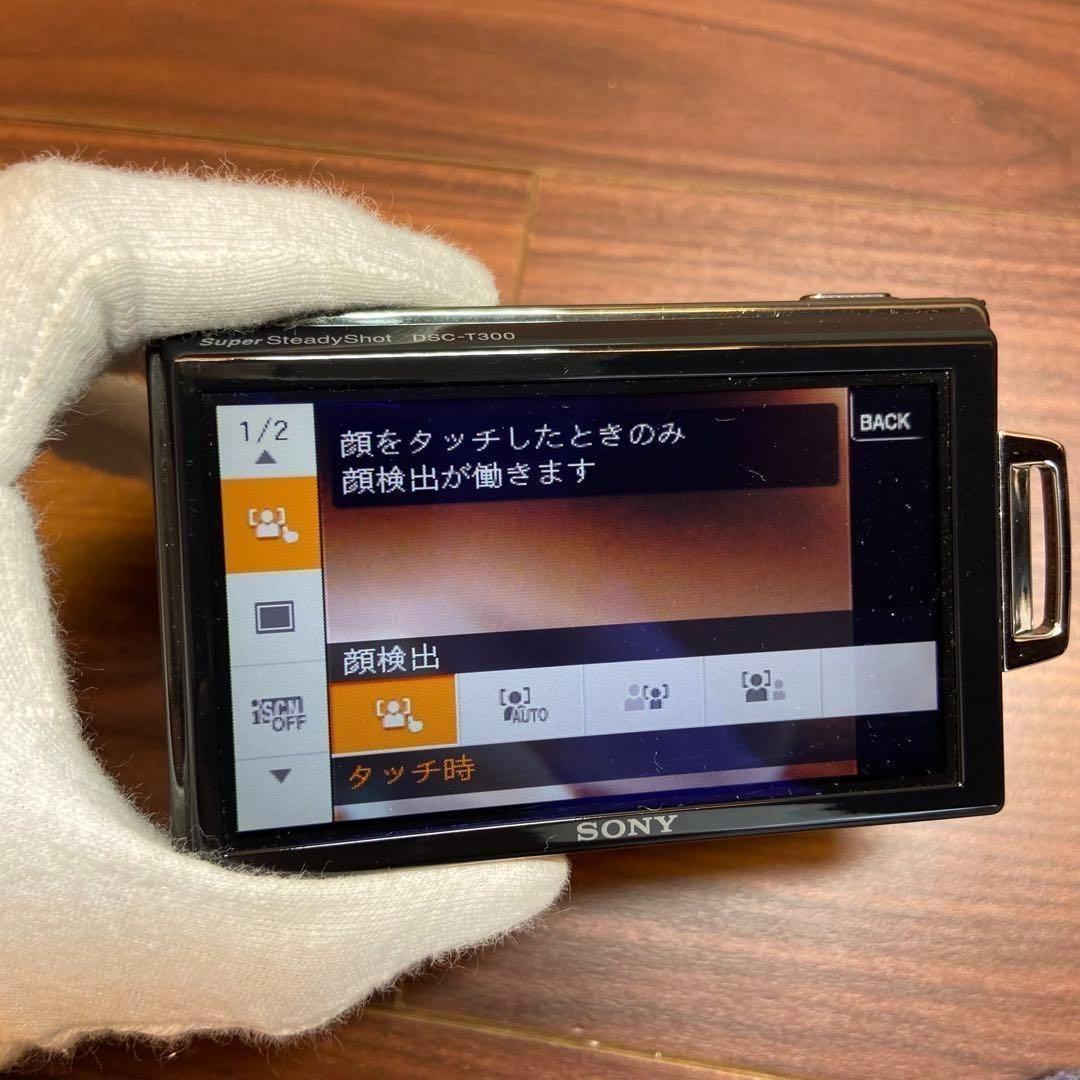 SONY Cyber-shot DSC-T300 デジカメ ほぼ新品 3799