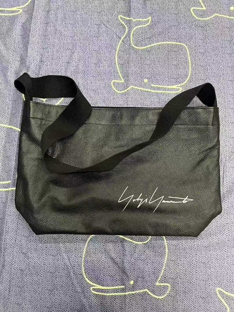 ヨウジヤマモト NOVELTY LEATHER CROSSBODY BAG