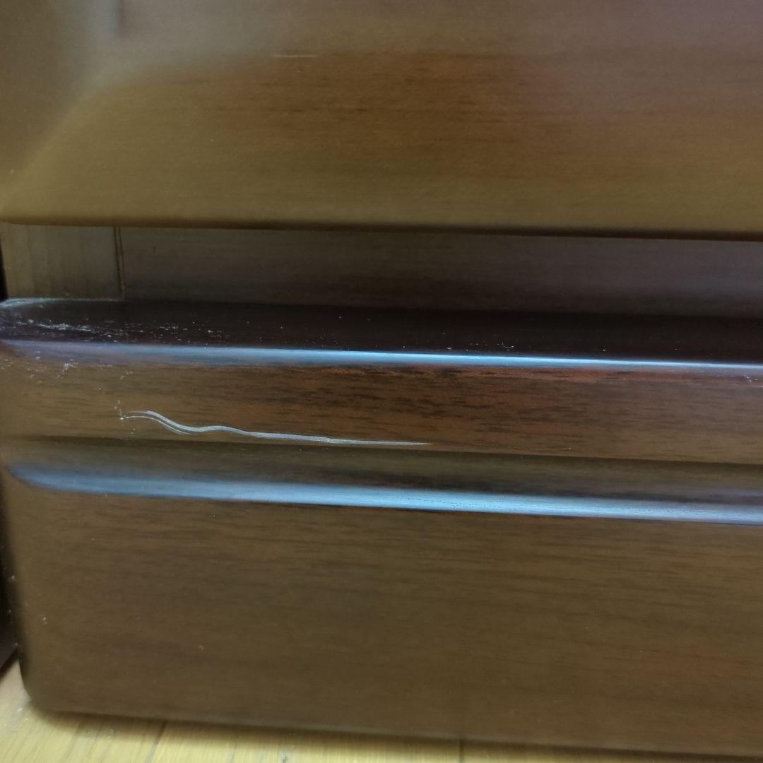 婚礼家具　木製　洋服ダンス　ワードローブ　収納　チェスト　引出し4段