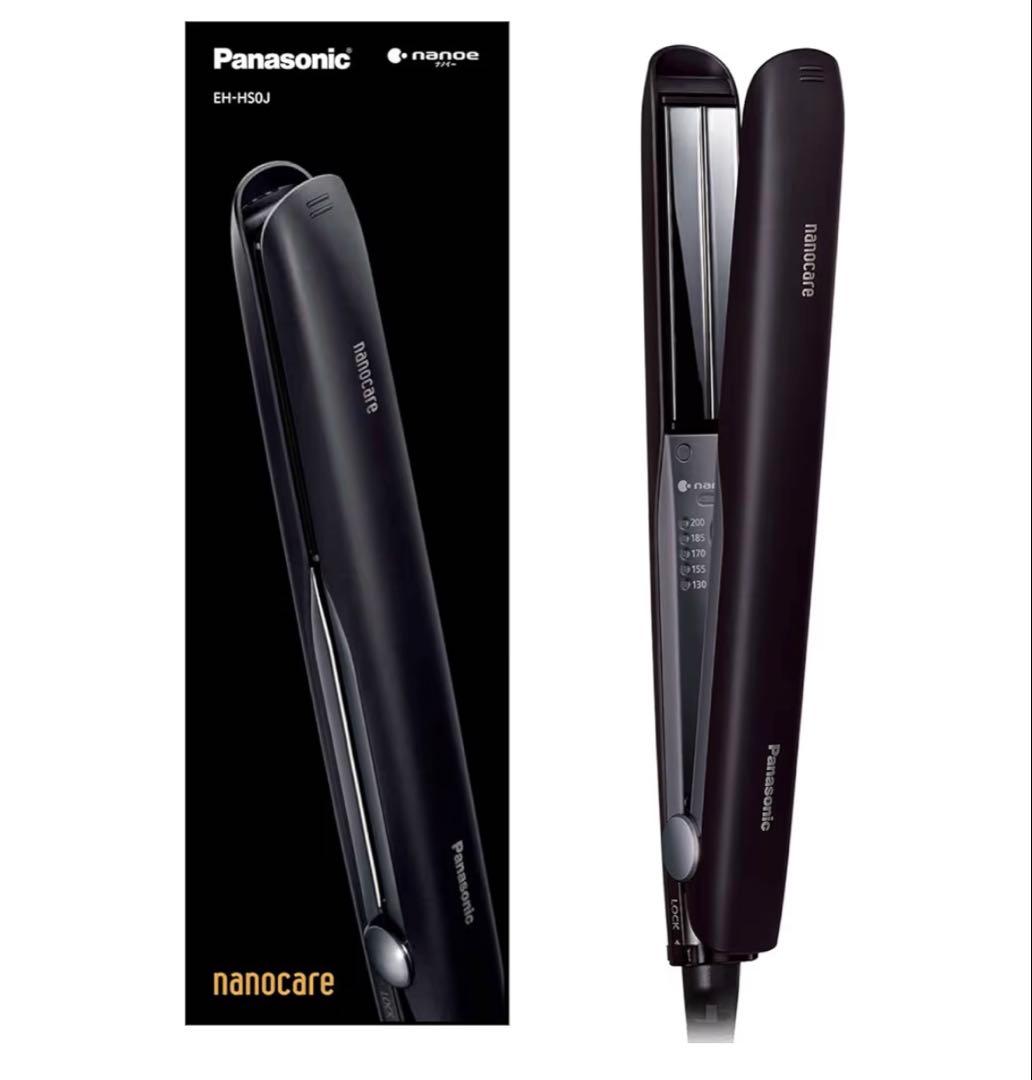 Panasonic EH-HS0J-Kナノケア ストレートヘアアイロン