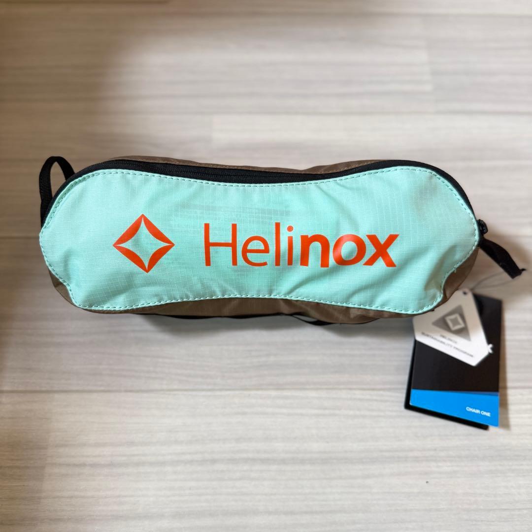 新品未使用 ヘリノックス チェアワン ミントマルチブロック MTMLB