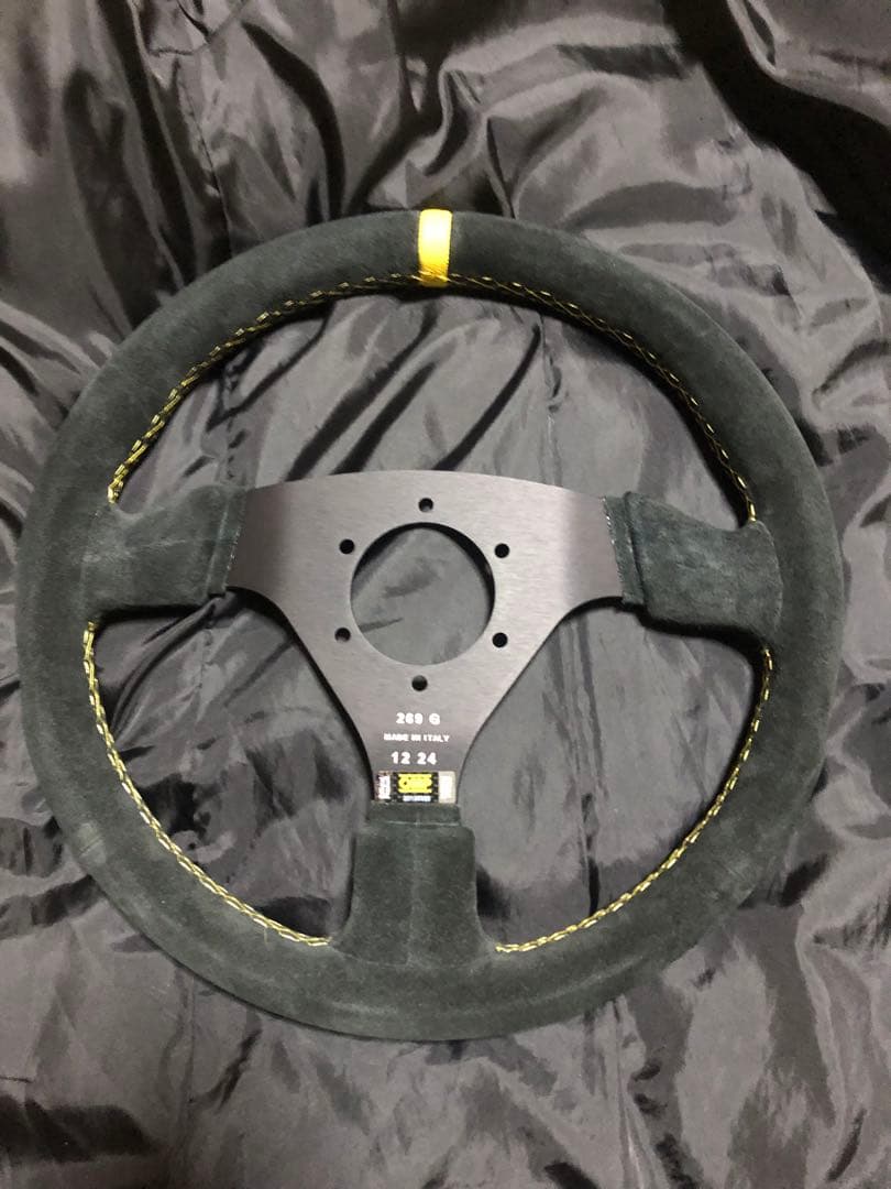 OMP タイガ330 スエード　イエローステッチ