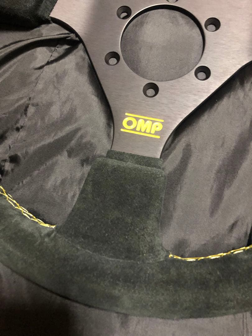 OMP タイガ330 スエード　イエローステッチ