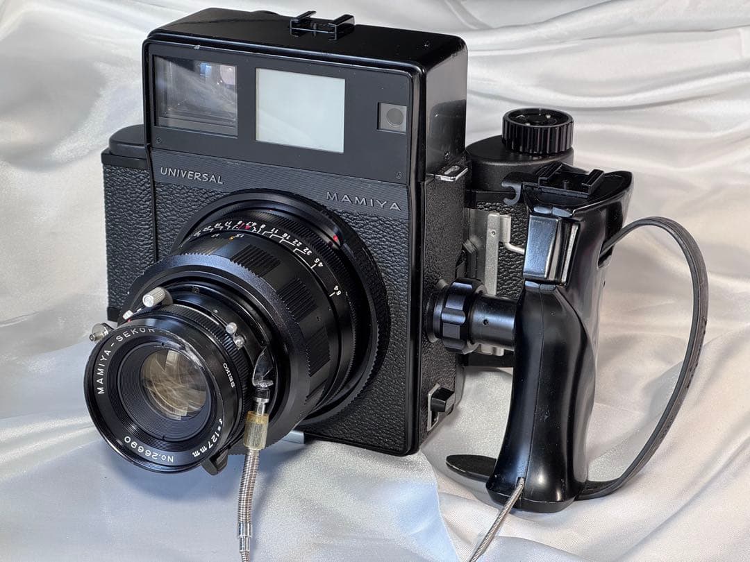 mamiya universal 127 4.7 ロールフィルム セット動作確認