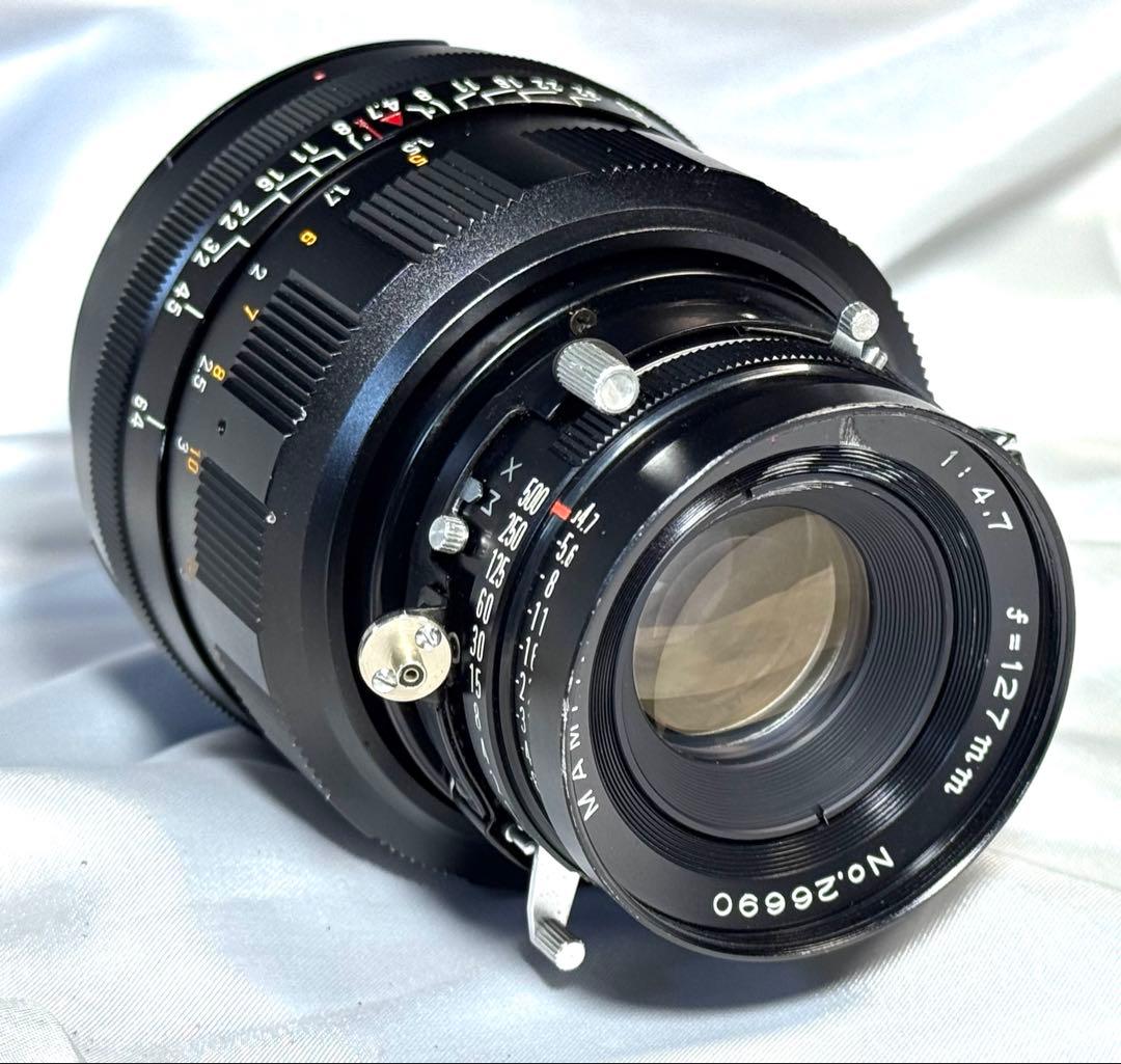 mamiya universal 127 4.7 ロールフィルム セット動作確認