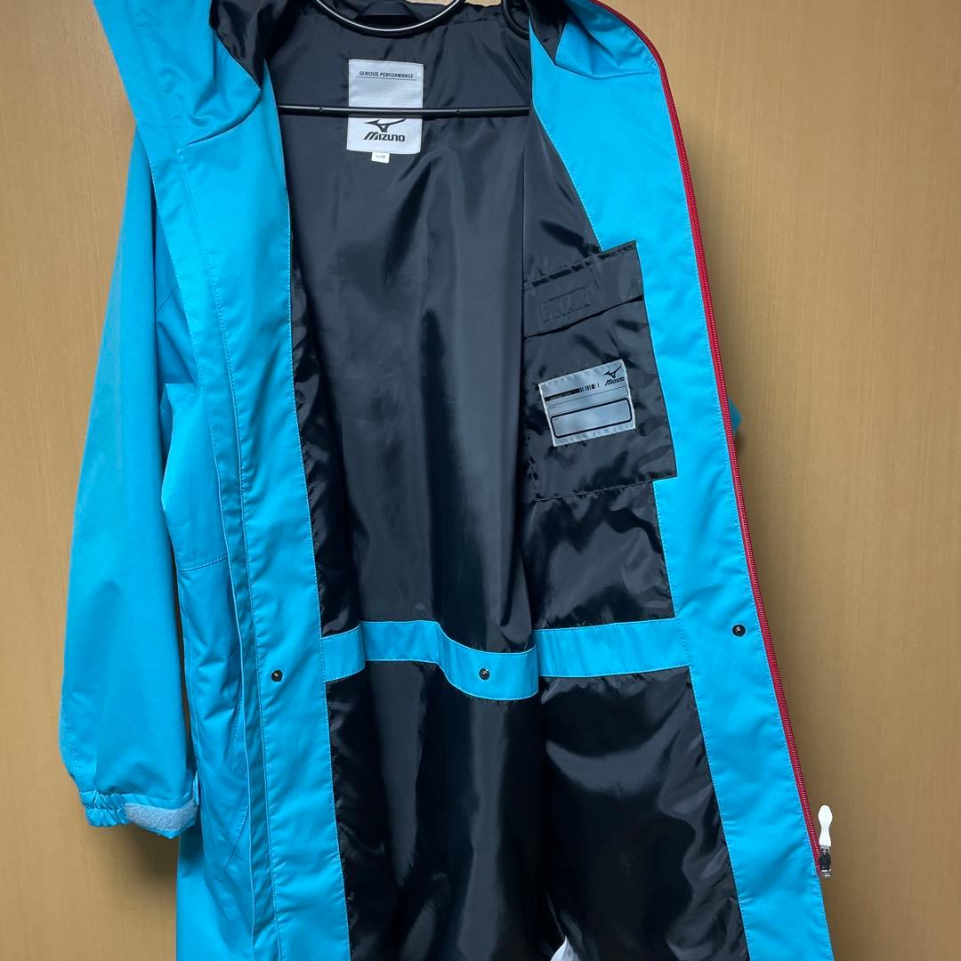 Mizuno フード付き水色ウェア SAJロゴ　非売品