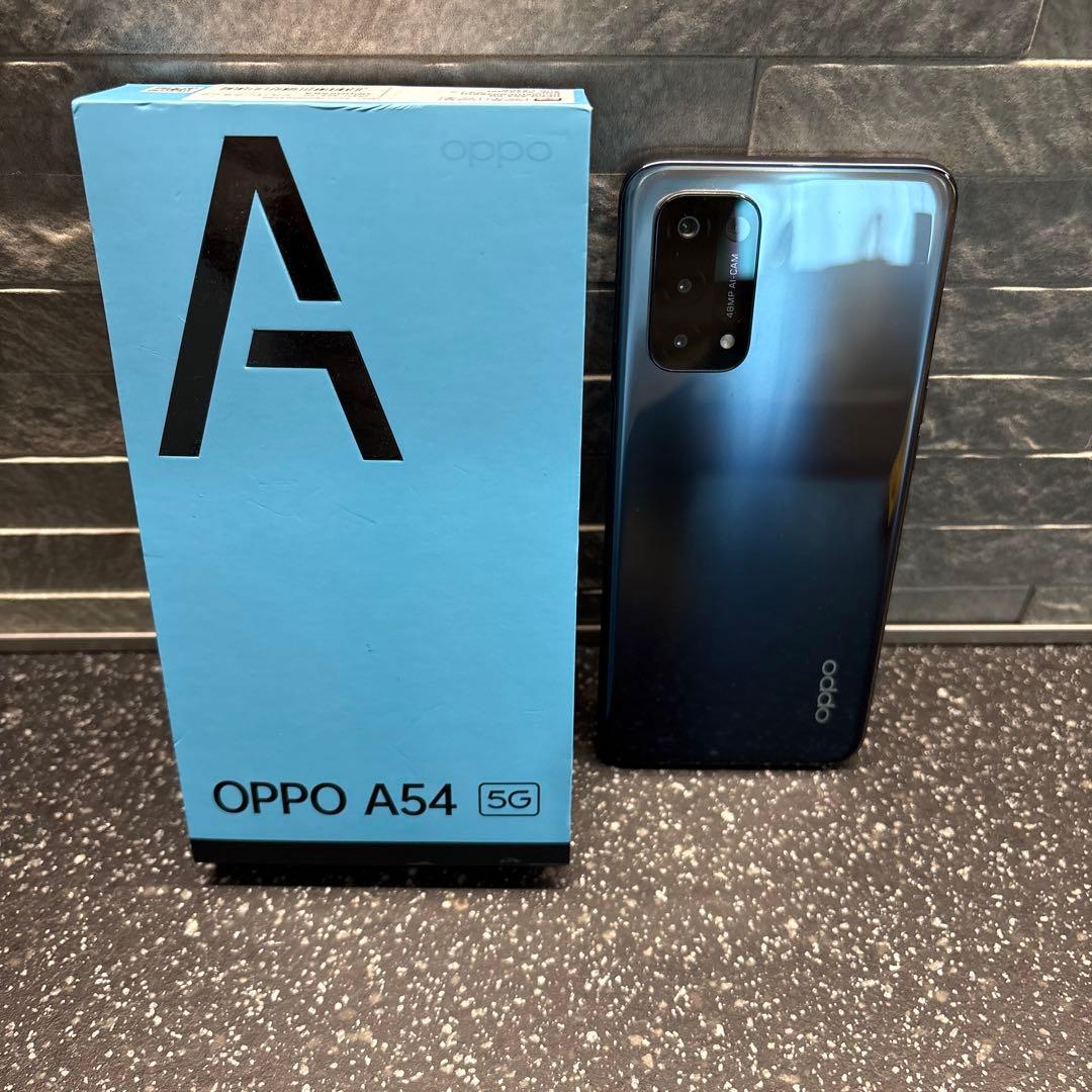 OPPO A54 5G グラデーションブラック 本体