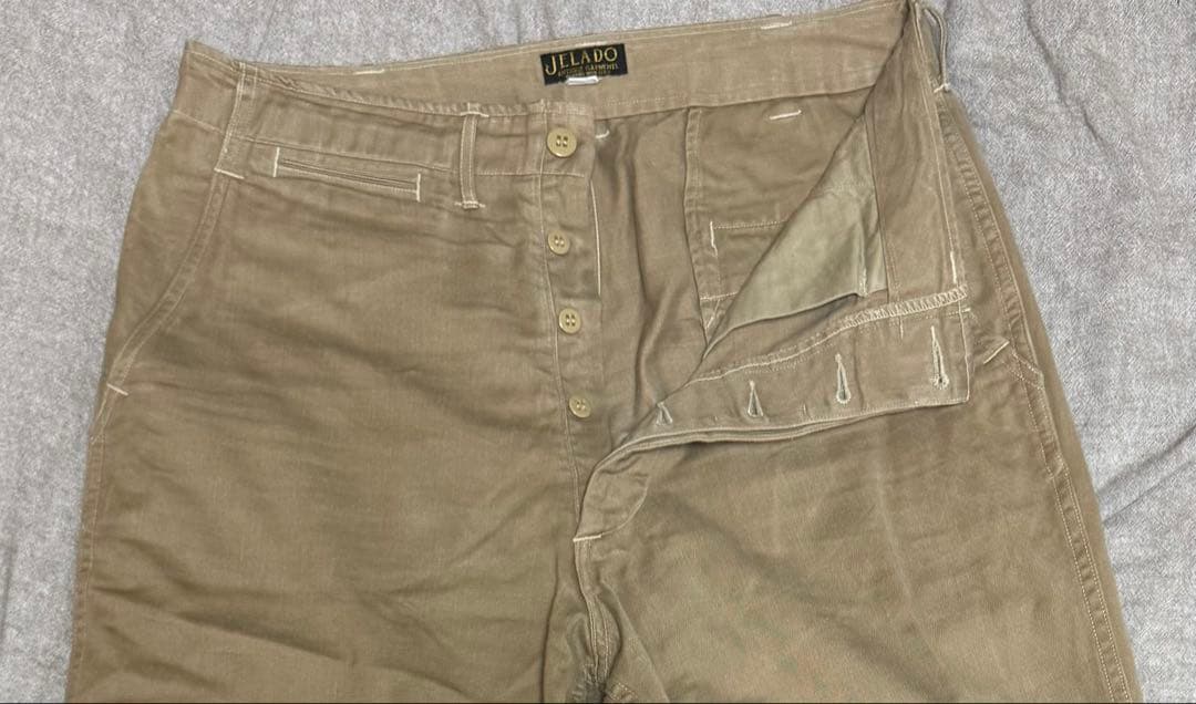 ジェラード チノパン 41 カーキ ラストリゾート チノ M