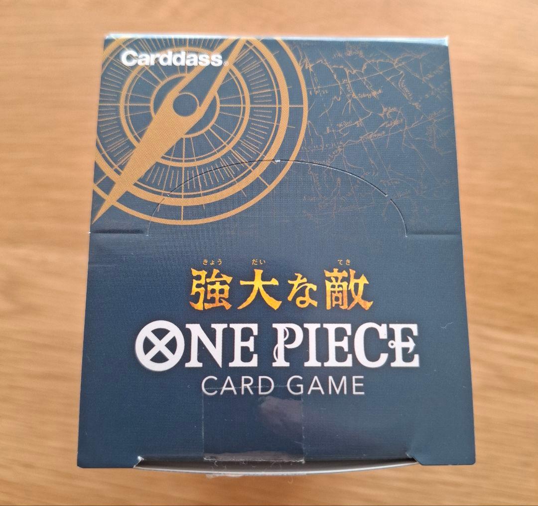 ワンピースカード OP-03 強大な敵 BOX 新品未開封 テープカット