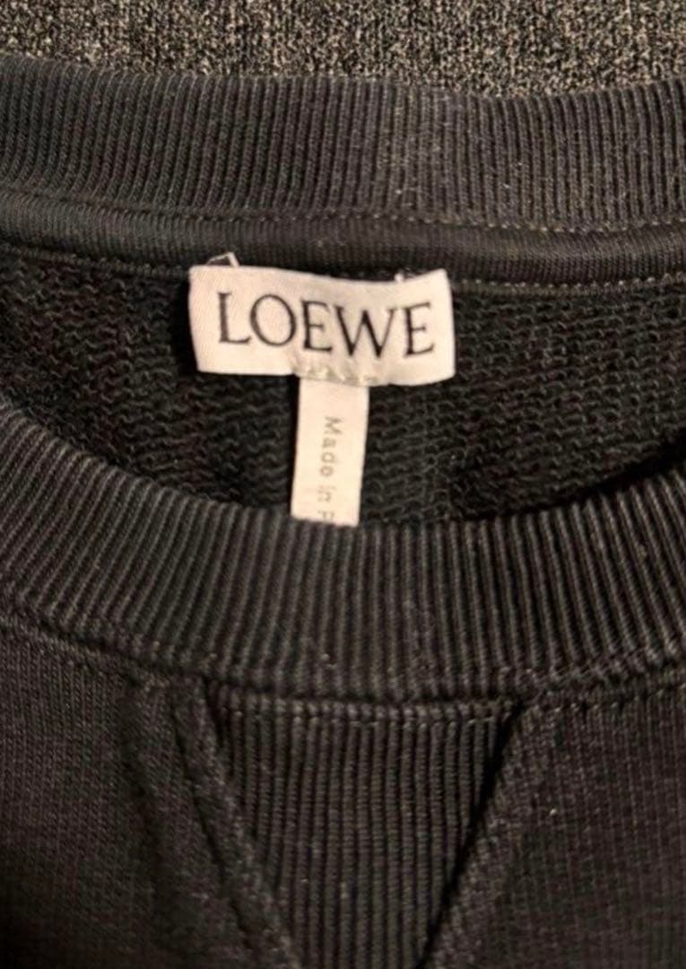 LOEWE アナグラム エンブロイダリー スウェットシャツ　XL